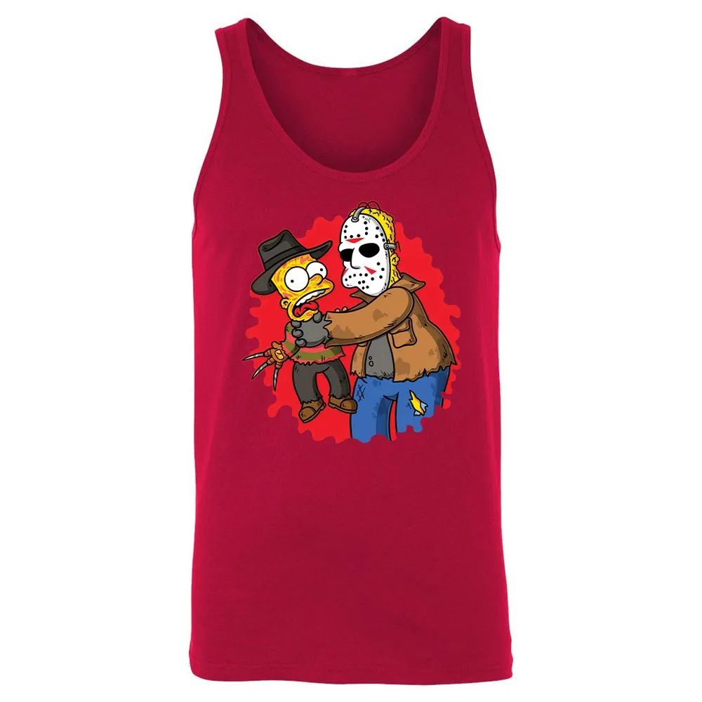 Unisex Jersey Tank - QE9TJFTG - Red - 11