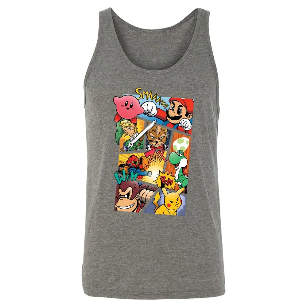 Unisex Jersey Tank - JSJ99E82 - Grey Triblend - 8
