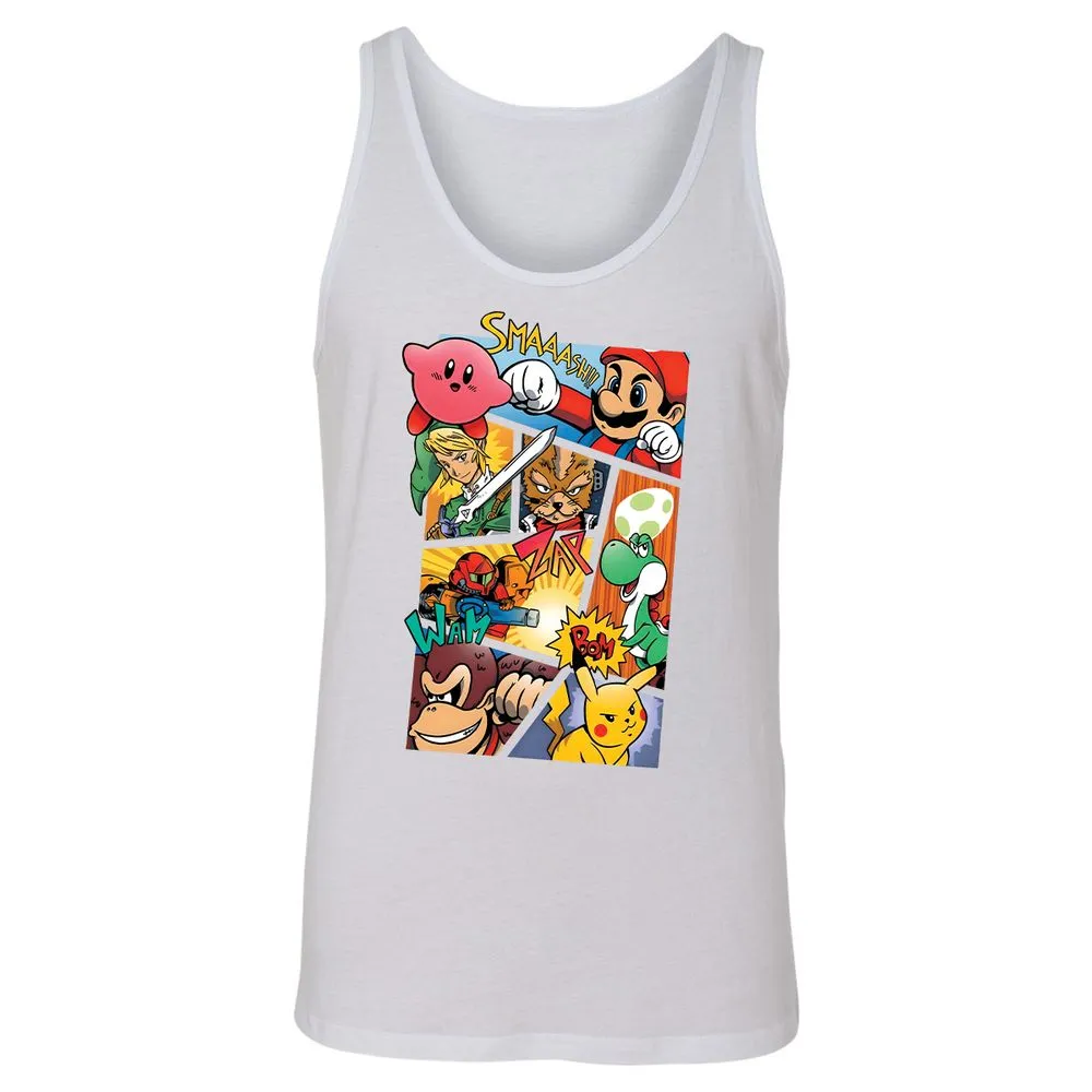 Unisex Jersey Tank - JSJ99E82 - White - 14