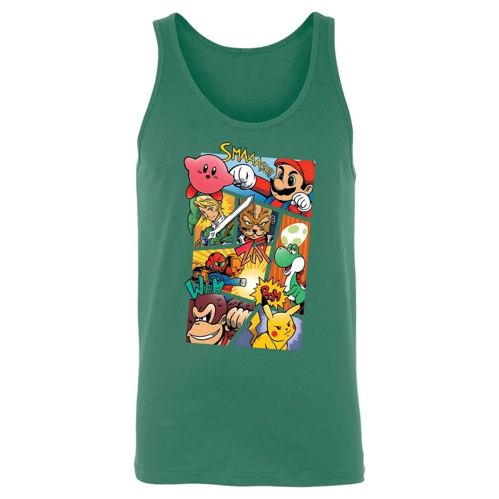 Unisex Jersey Tank - JSJ99E82 - Kelly - 9
