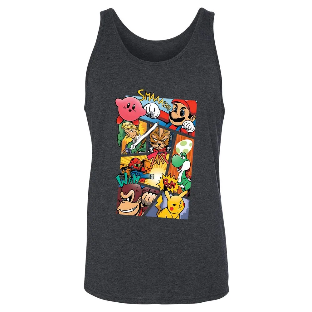 Unisex Jersey Tank - JSJ99E82 - Dark Grey Heather - 6
