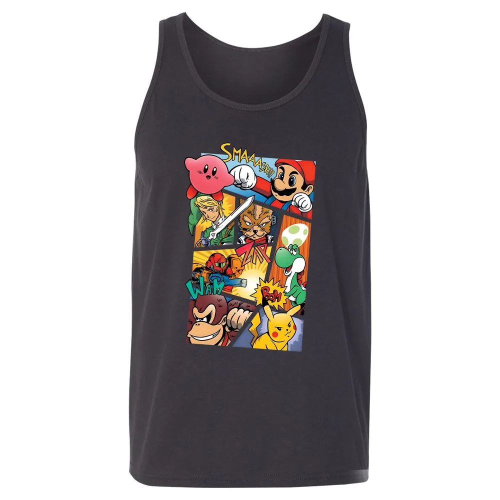Unisex Jersey Tank - JSJ99E82 - Dark Grey - 7