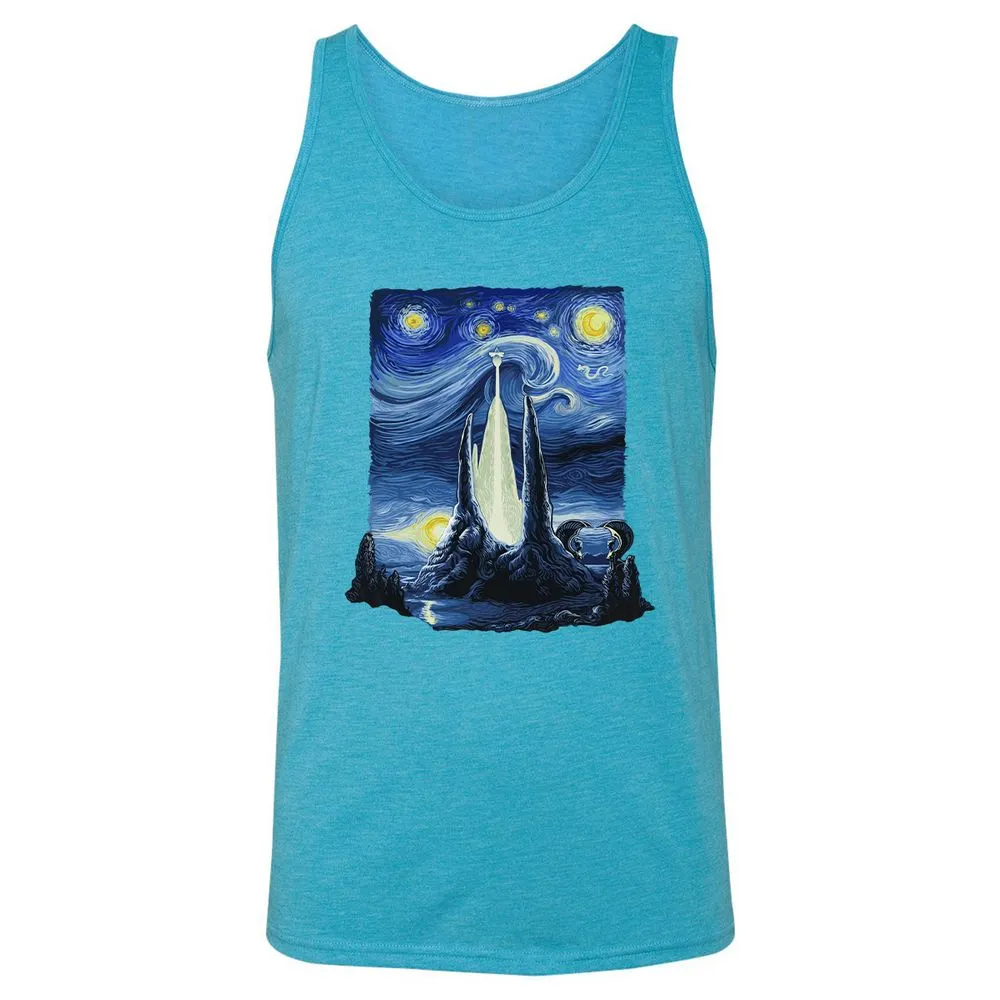 Unisex Jersey Tank - CGFEKM3T - Aqua Triblend - 3