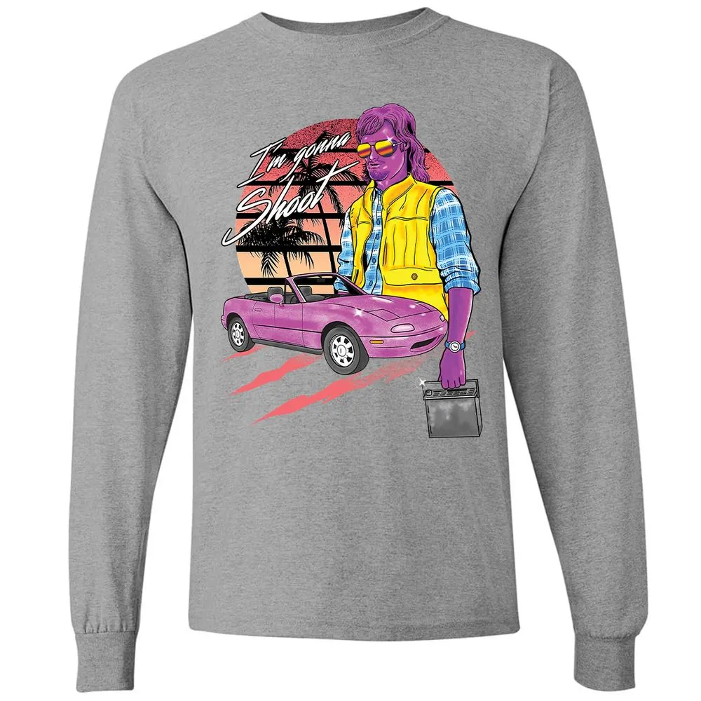 Long Sleeve T-Shirt - KZT8G1B5 - Graphite Heather - 6