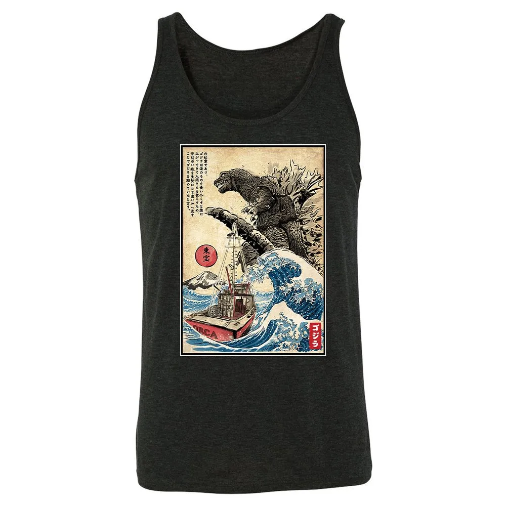 Unisex Jersey Tank - TRDXVXZP - Charcoal Black Triblend - 5