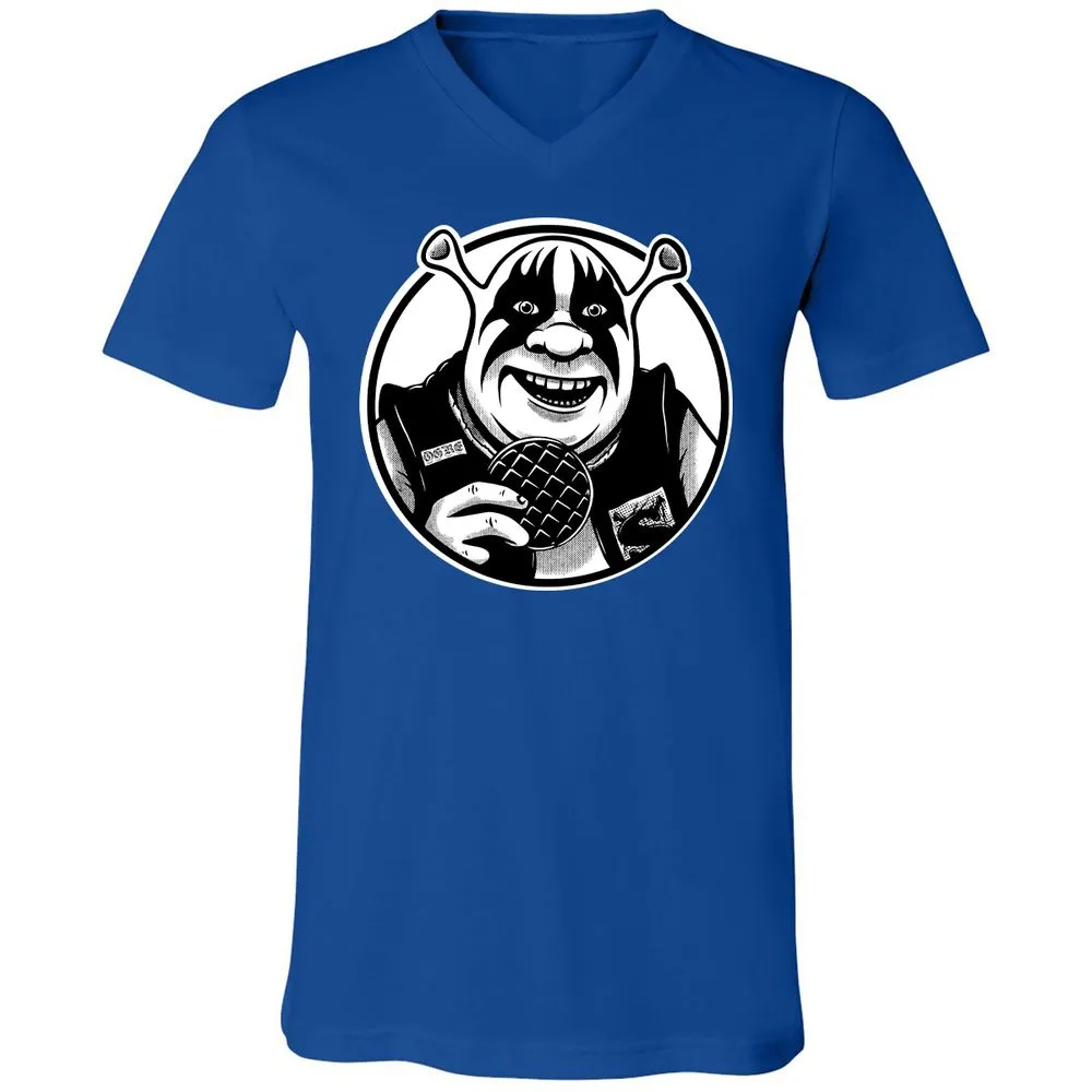 Unisex V-Neck T-Shirt - FEAMGZ36 - True Royal - 4