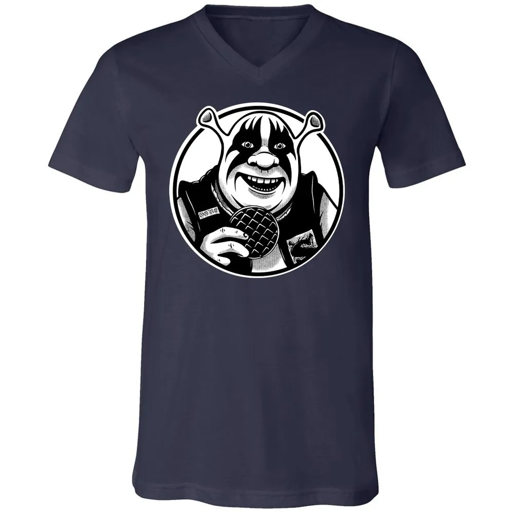 Unisex V-Neck T-Shirt - FEAMGZ36 - Navy - 2