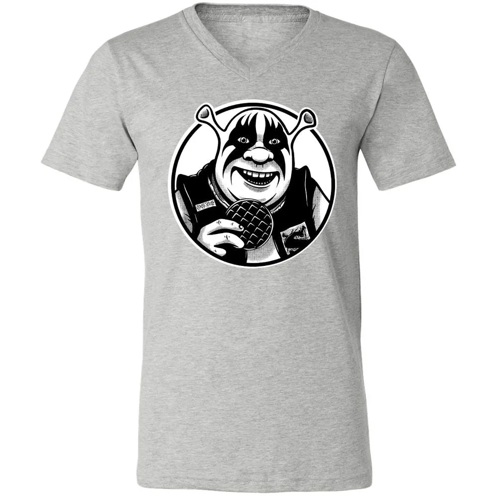 Unisex V-Neck T-Shirt - FEAMGZ36 - Athletic Heather - 7