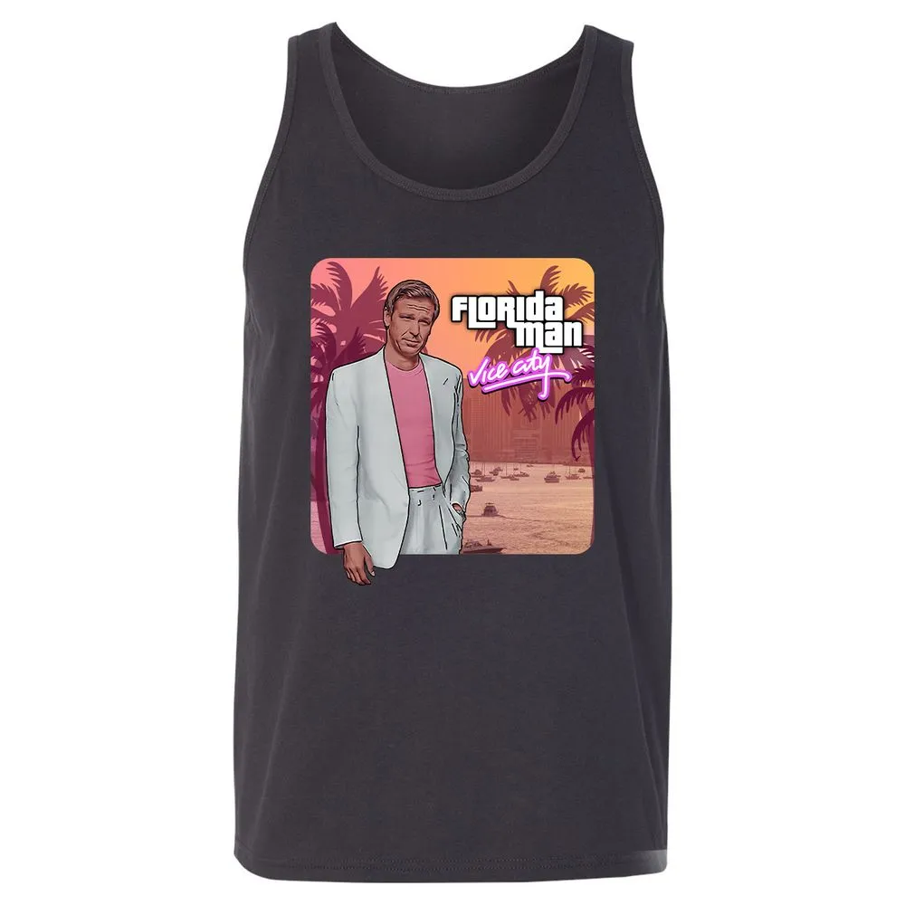 Unisex Jersey Tank - KF4AH61W - Dark Grey - 7
