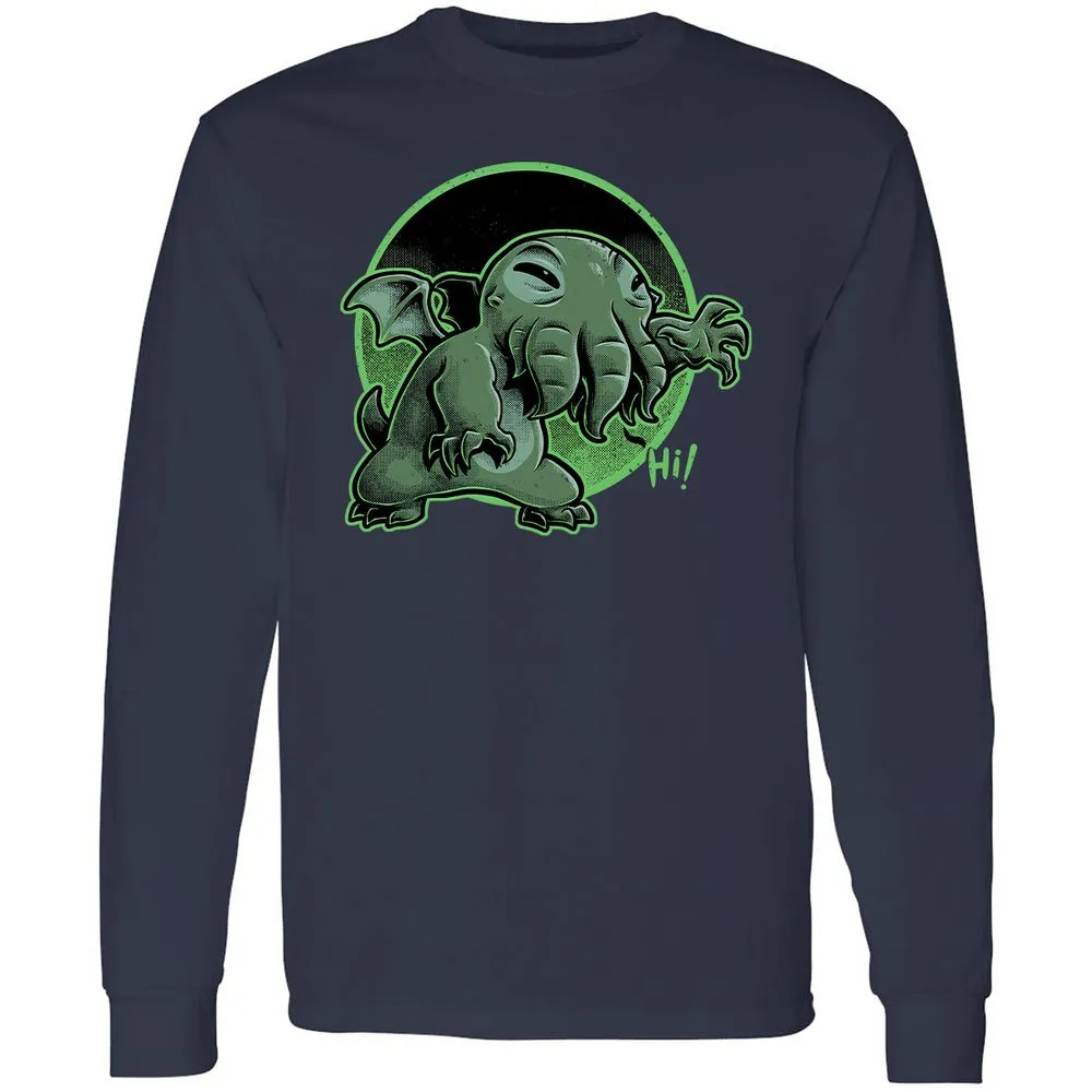 Long Sleeve T-Shirt - XXPVNCCG - Navy - 2
