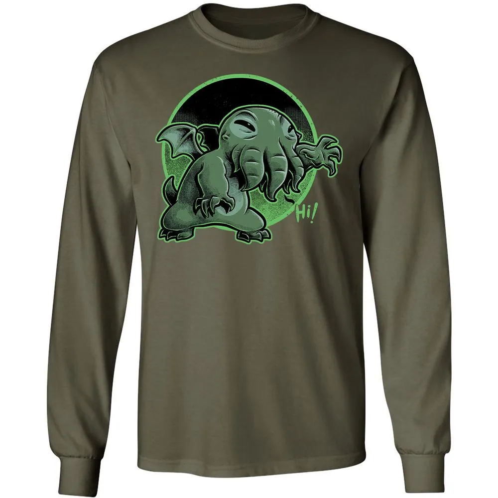 Long Sleeve T-Shirt - XXPVNCCG - Military Green - 16