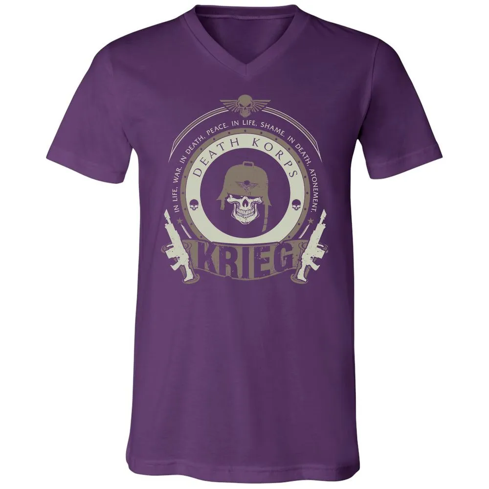 Unisex V-Neck T-Shirt - 9SHQZC1C - Team Purple - 9