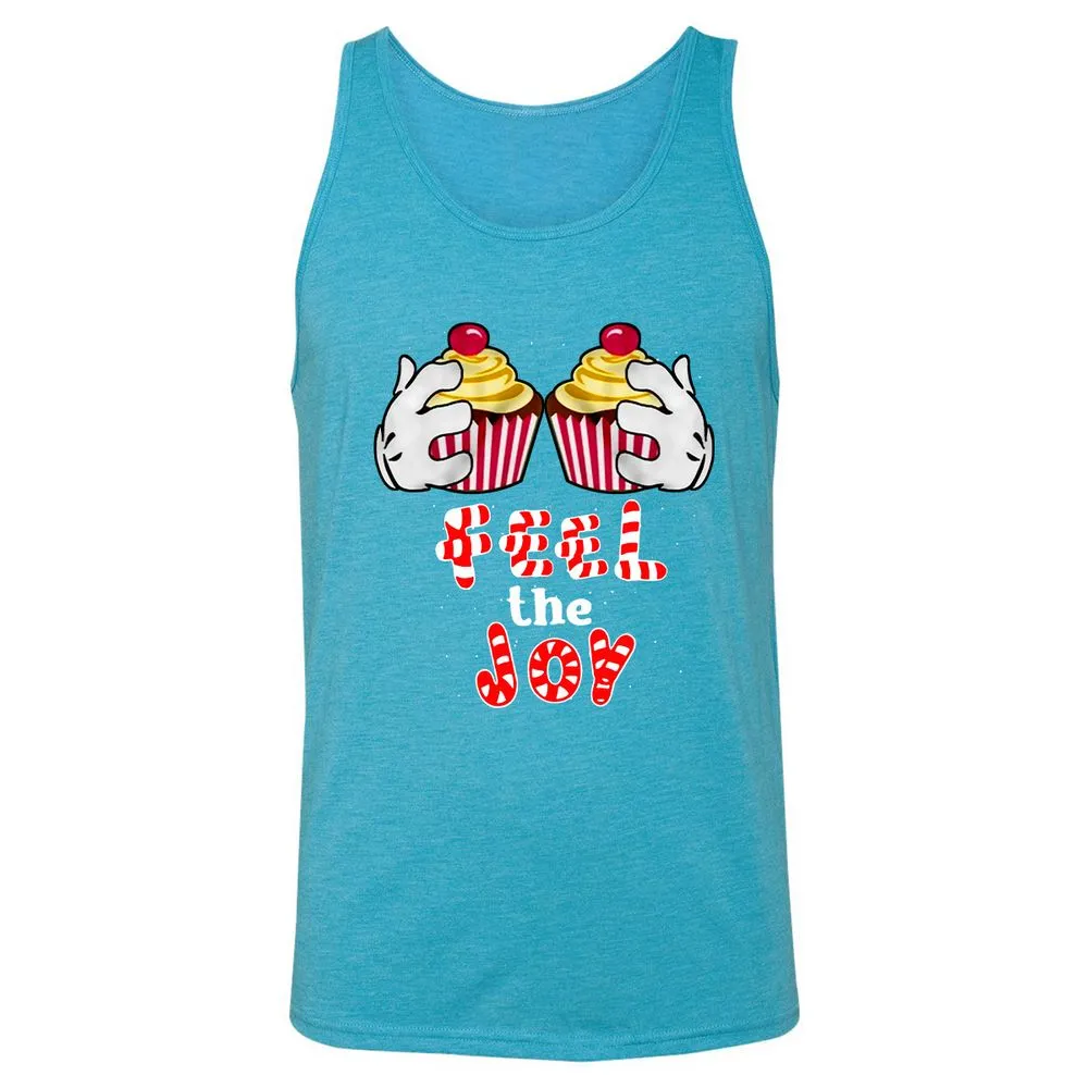 Unisex Jersey Tank - XG9DJ2CU - Aqua Triblend - 3