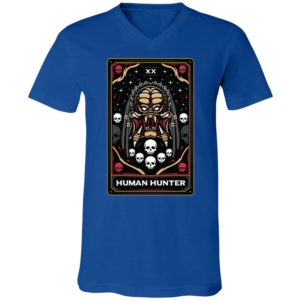Unisex V-Neck T-Shirt - R54ATQTD - True Royal - 4