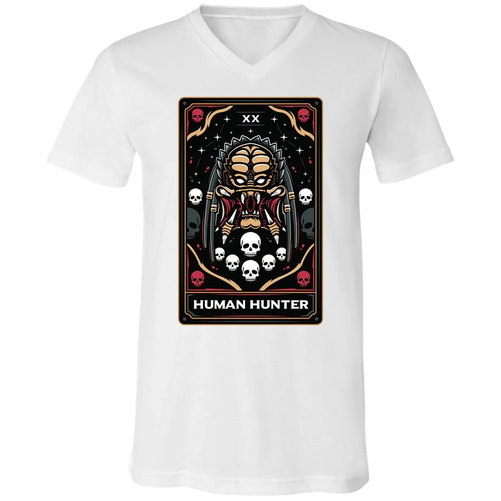 Unisex V-Neck T-Shirt - R54ATQTD - White - 5