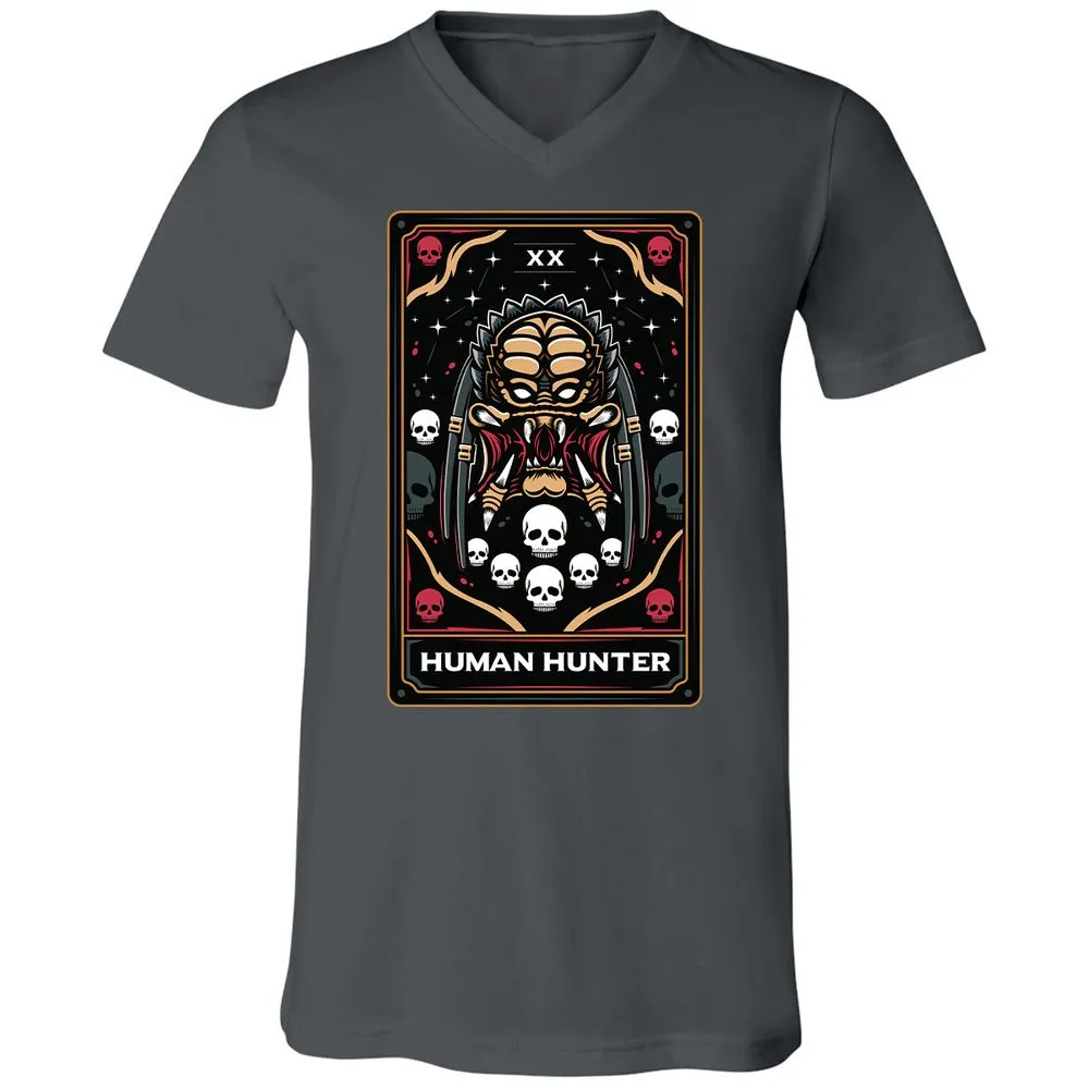 Unisex V-Neck T-Shirt - R54ATQTD - Asphalt - 12