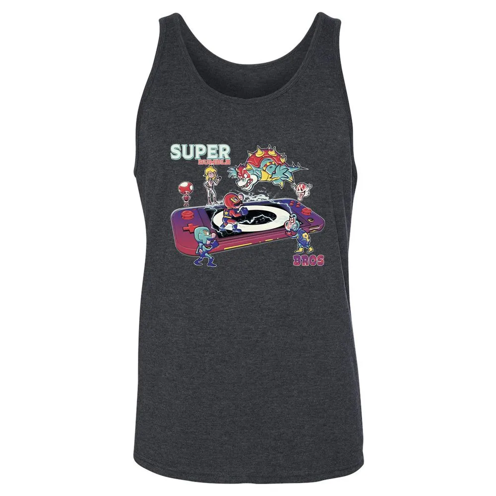 Unisex Jersey Tank - 8W18JUS4 - Dark Grey Heather - 6