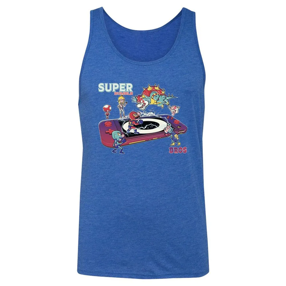 Unisex Jersey Tank - 8W18JUS4 - True Royal Triblend - 12