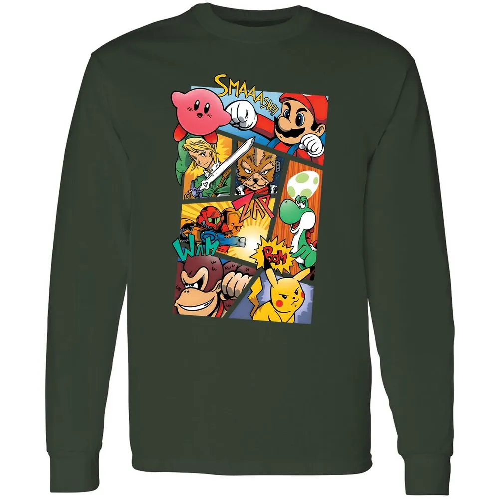 Long Sleeve T-Shirt - 7UTEJR31 - Forest Green - 4