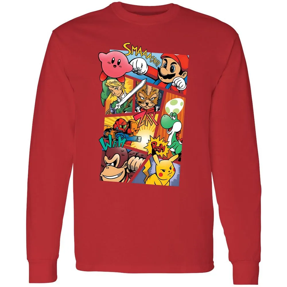 Long Sleeve T-Shirt - 7UTEJR31 - Red - 14
