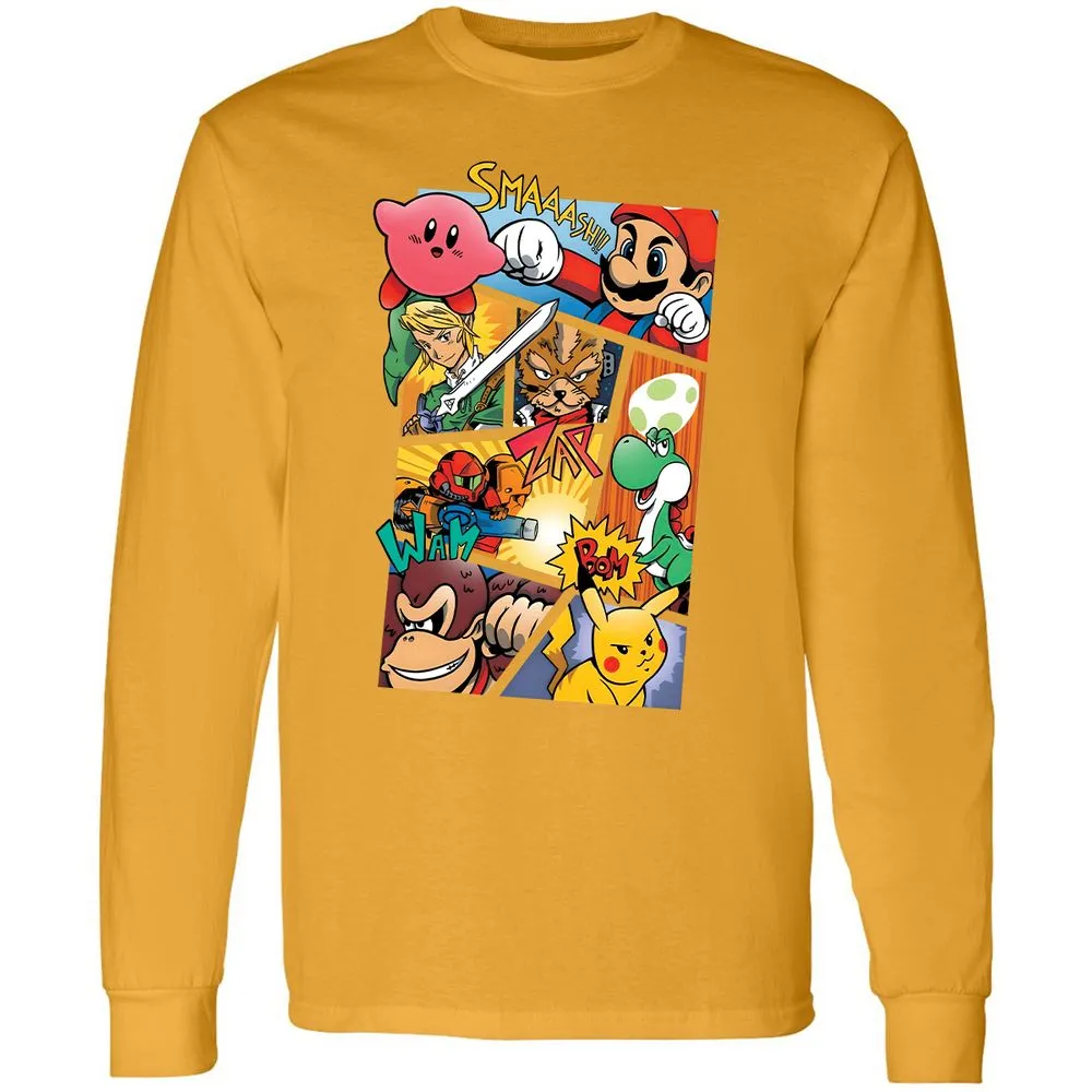Long Sleeve T-Shirt - 7UTEJR31 - Gold - 9