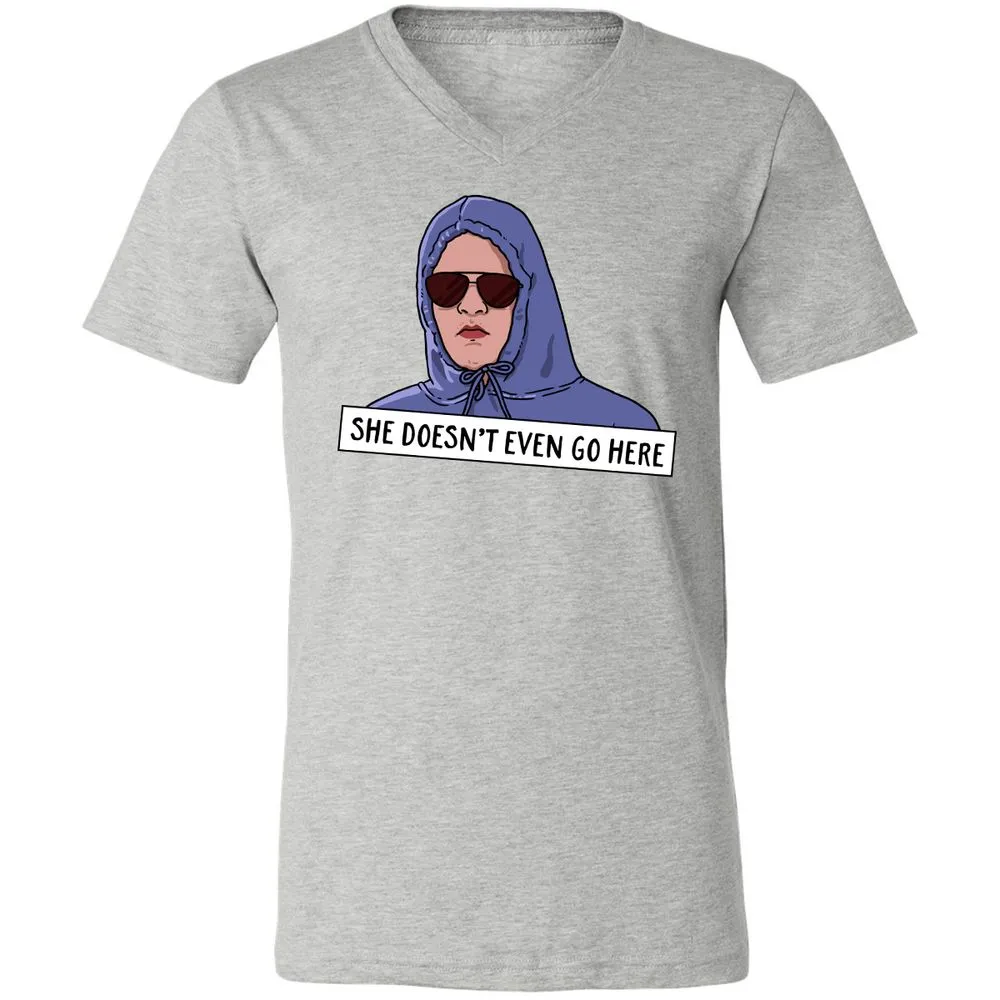 Unisex V-Neck T-Shirt - Z4CQ9BYG - Athletic Heather - 7