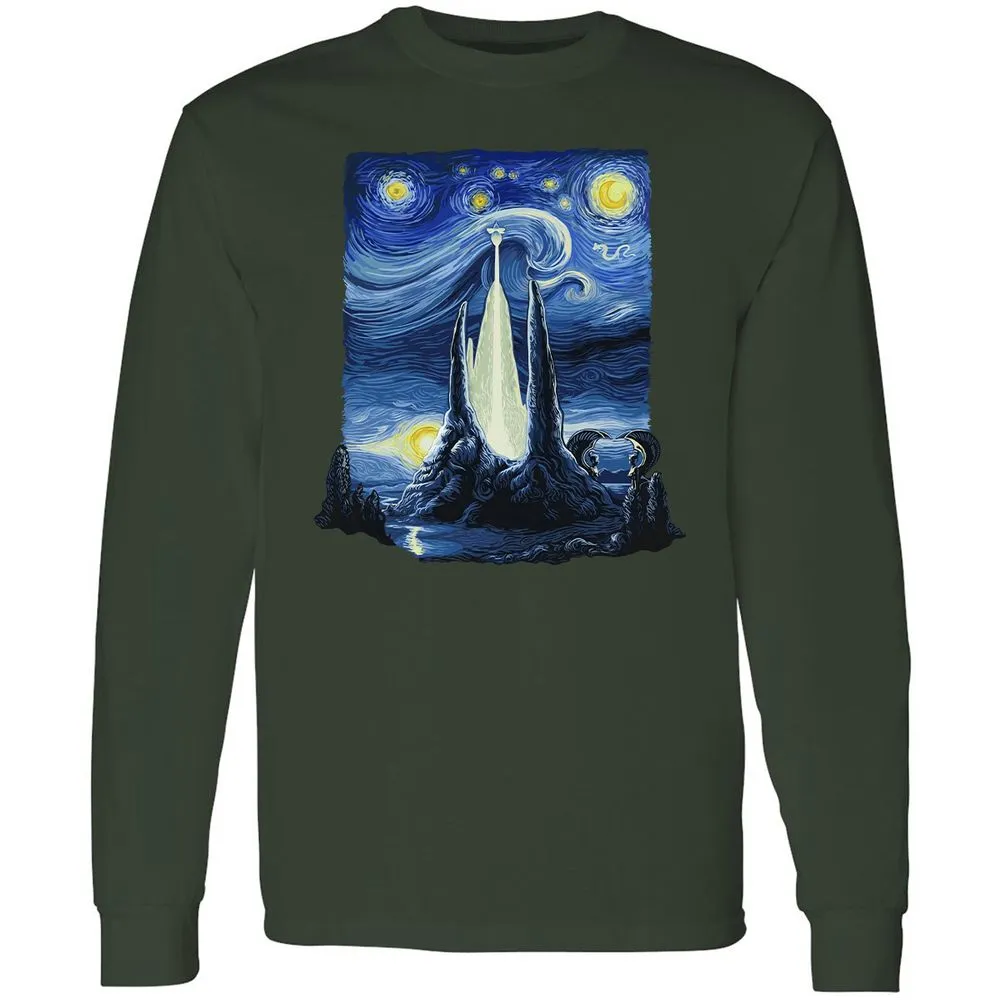 Long Sleeve T-Shirt - 8FXWWQJH - Forest Green - 4