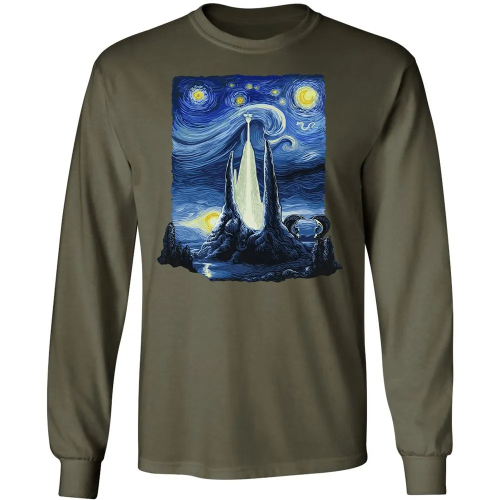 Long Sleeve T-Shirt - 8FXWWQJH - Military Green - 16