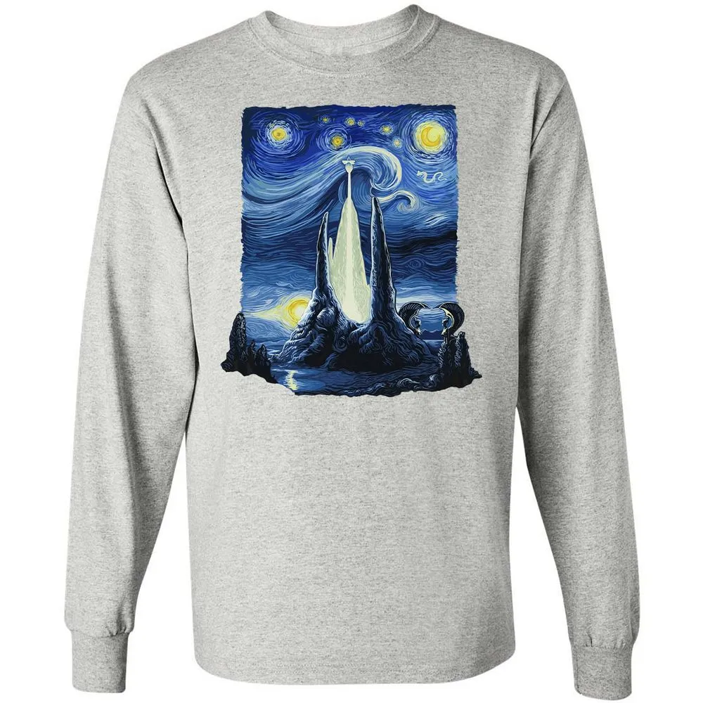 Long Sleeve T-Shirt - 8FXWWQJH - Ash - 7