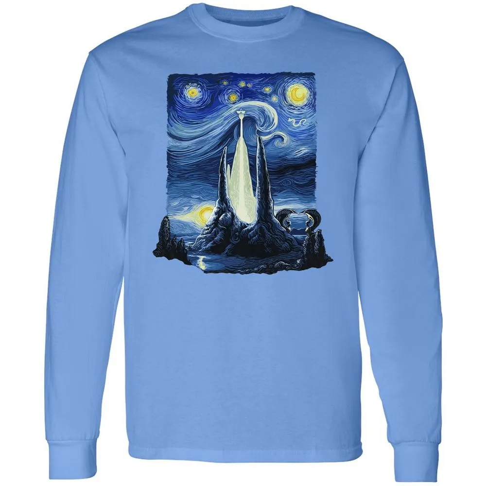 Long Sleeve T-Shirt - 8FXWWQJH - Carolina Blue - 12