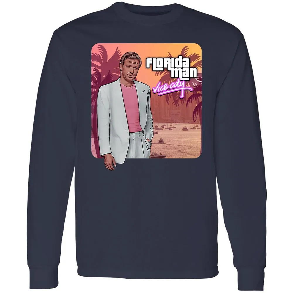 Long Sleeve T-Shirt - 96CPNVBL - Navy - 2