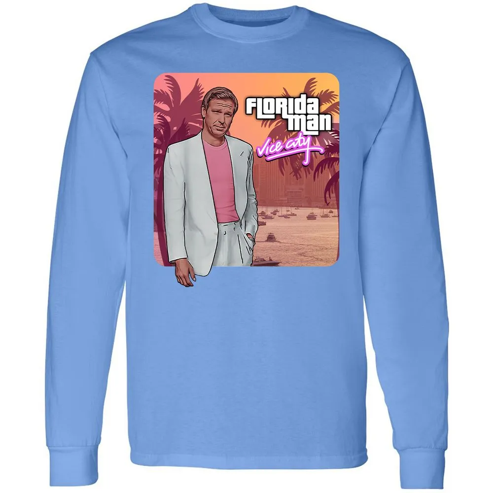 Long Sleeve T-Shirt - 96CPNVBL - Carolina Blue - 12