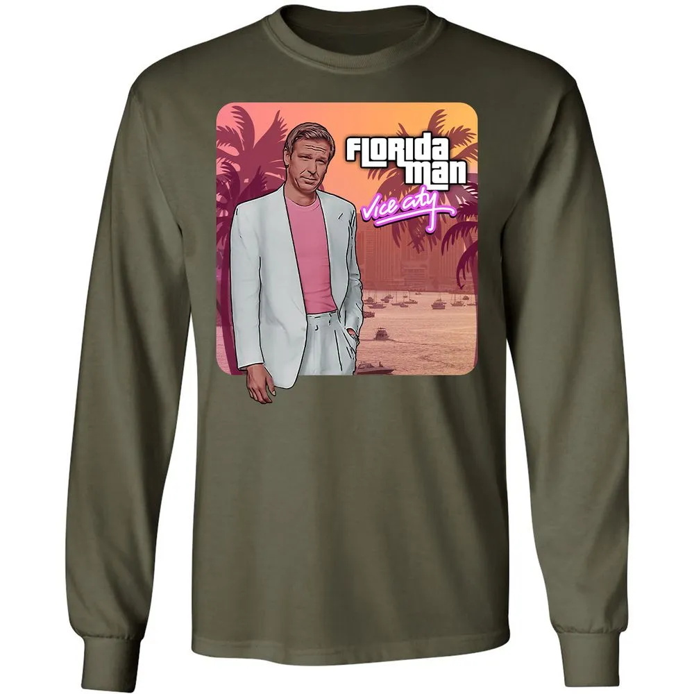 Long Sleeve T-Shirt - 96CPNVBL - Military Green - 16