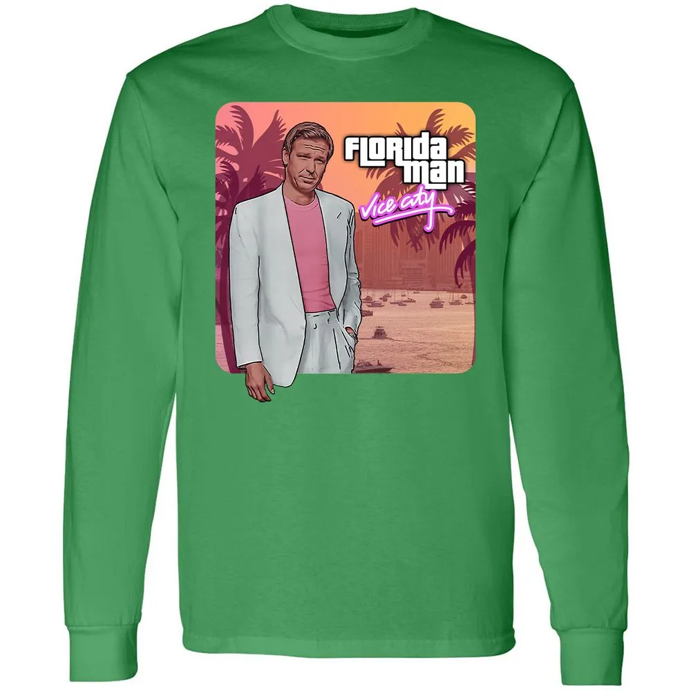 Long Sleeve T-Shirt - 96CPNVBL - Irish Green - 10
