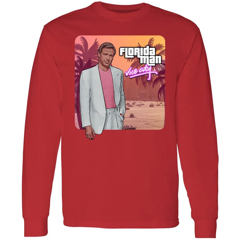 Long Sleeve T-Shirt - 96CPNVBL - Red - 14