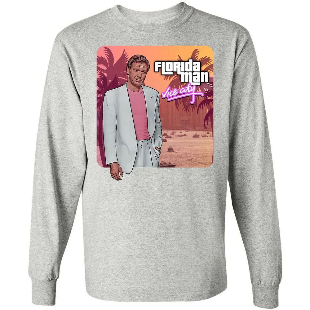 Long Sleeve T-Shirt - 96CPNVBL - Ash - 7