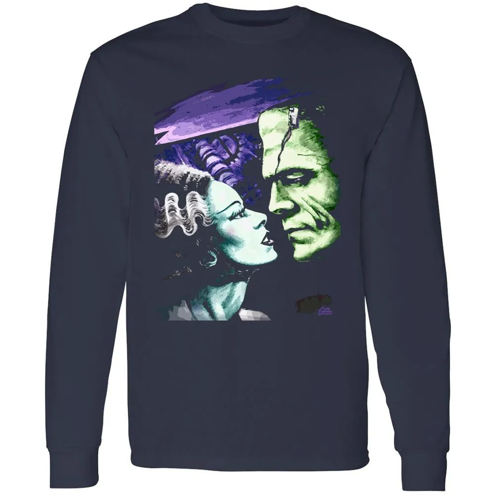 Long Sleeve T-Shirt - U1KNUS37 - Navy - 2