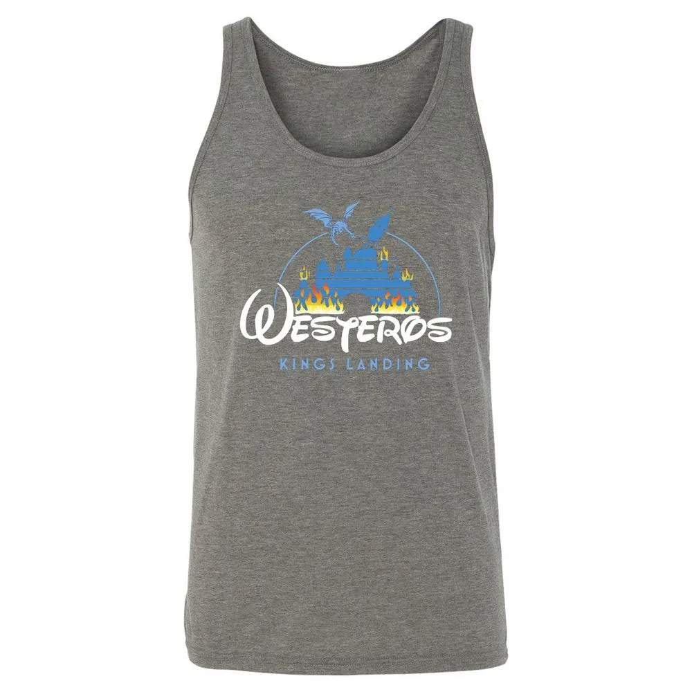 Unisex Jersey Tank - MB63M7G3 - Grey Triblend - 8