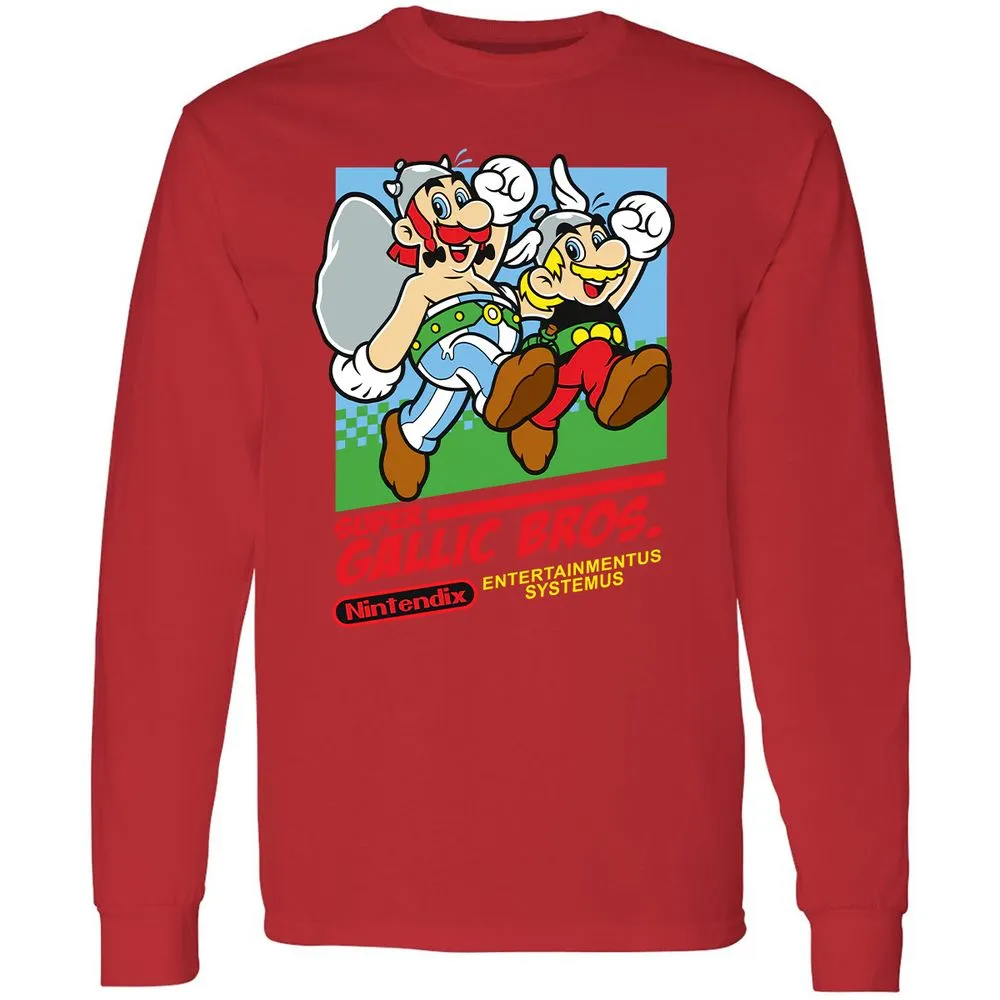 Long Sleeve T-Shirt - 6HBBQX5B - Red - 14