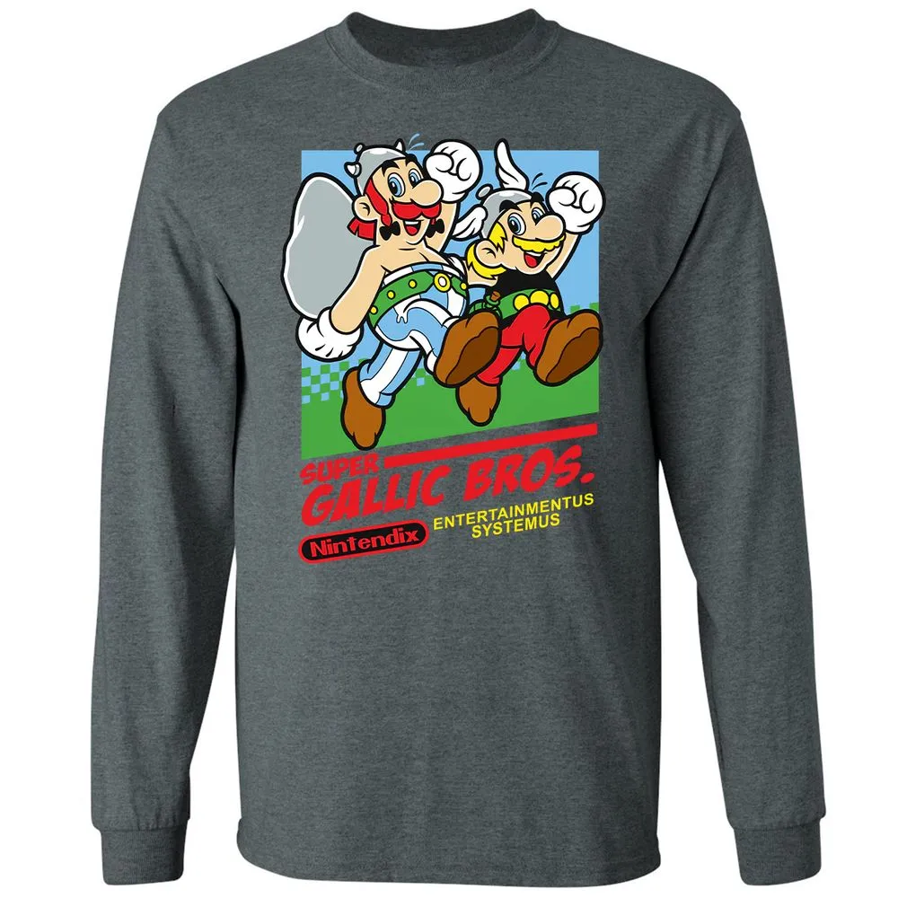 Long Sleeve T-Shirt - 6HBBQX5B - Dark Heather - 15