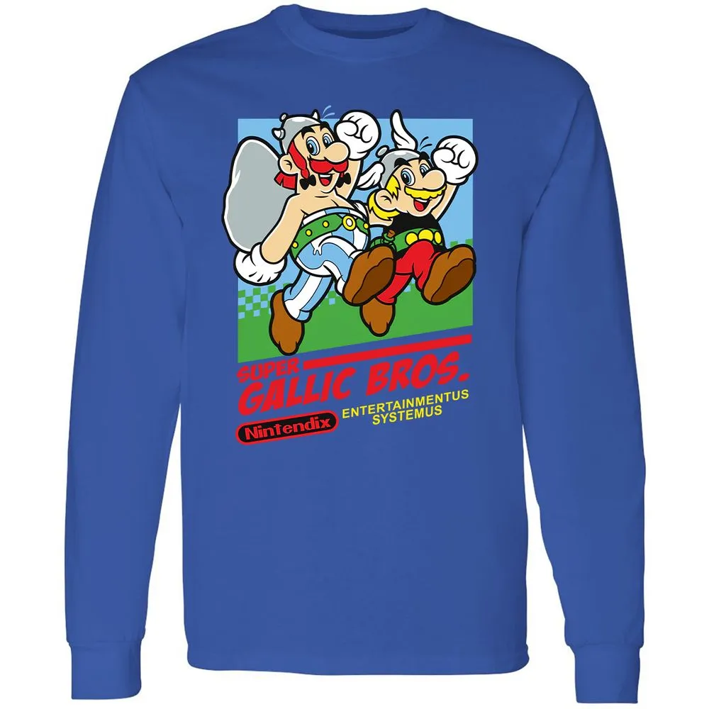 Long Sleeve T-Shirt - 6HBBQX5B - Royal - 8