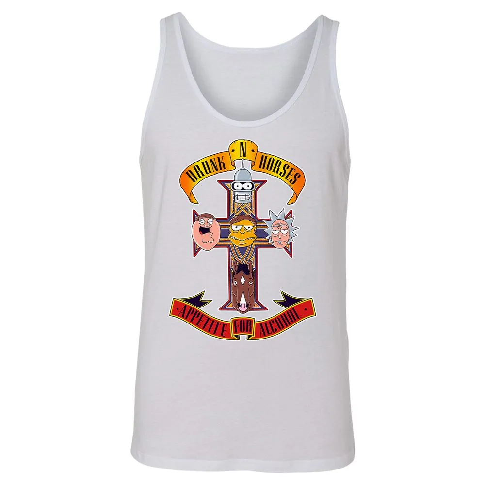 Unisex Jersey Tank - 3A3B1Z2U - White - 14