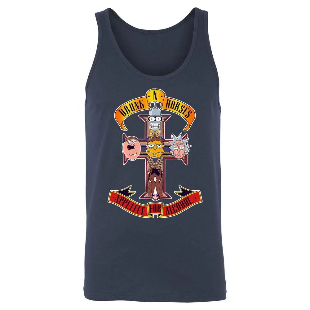 Unisex Jersey Tank - 3A3B1Z2U - Navy - 2