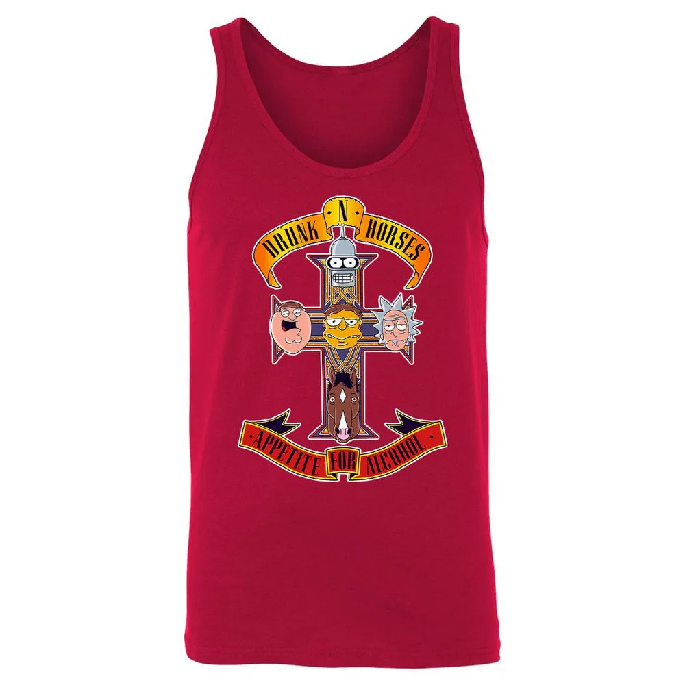 Unisex Jersey Tank - 3A3B1Z2U - Red - 11