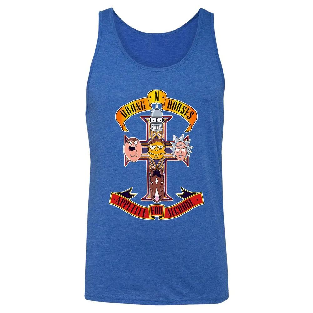 Unisex Jersey Tank - 3A3B1Z2U - True Royal Triblend - 12