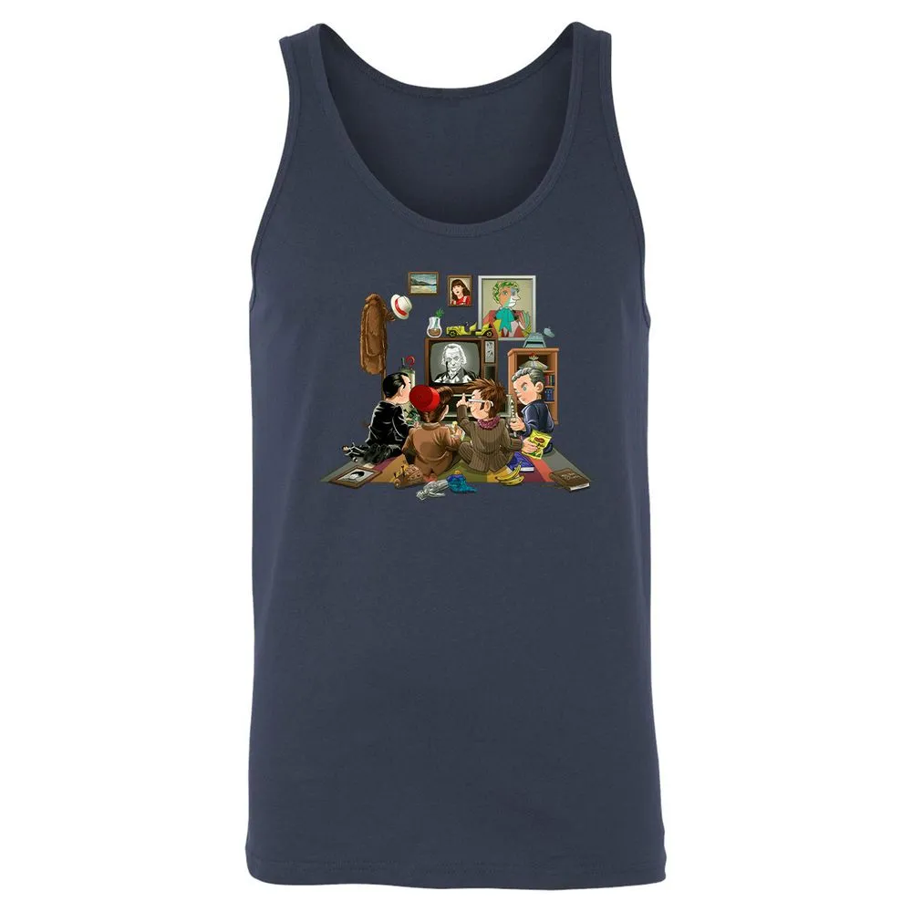 Unisex Jersey Tank - HA8S2P3A - Navy - 2