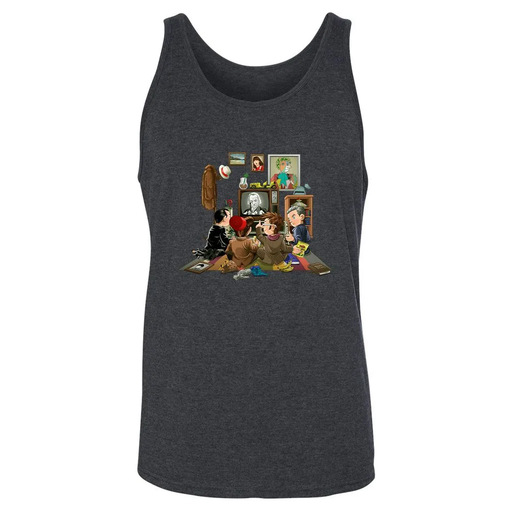 Unisex Jersey Tank - HA8S2P3A - Dark Grey Heather - 6