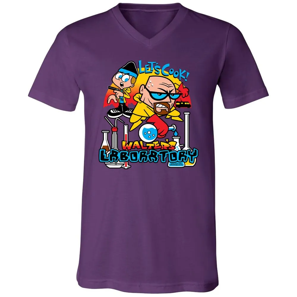 Unisex V-Neck T-Shirt - 29PZUUCS - Team Purple - 9