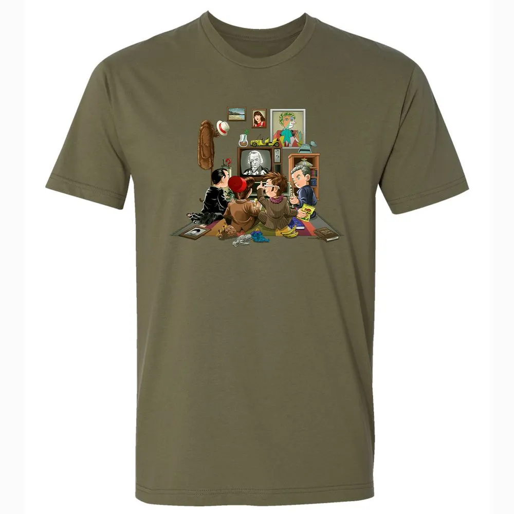 Premium Unisex T-Shirt - BL7B7JM1 - Military Green - 5