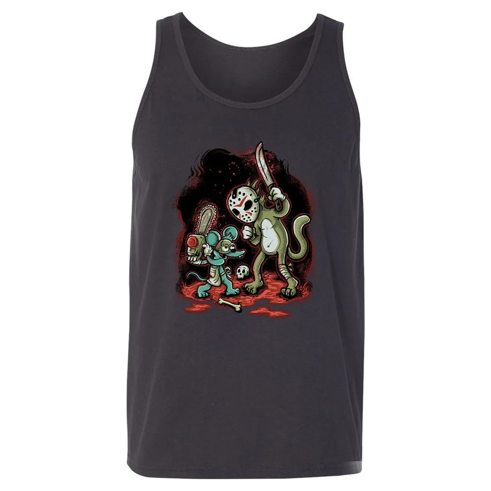 Unisex Jersey Tank - HXQNTBPU - Dark Grey - 7